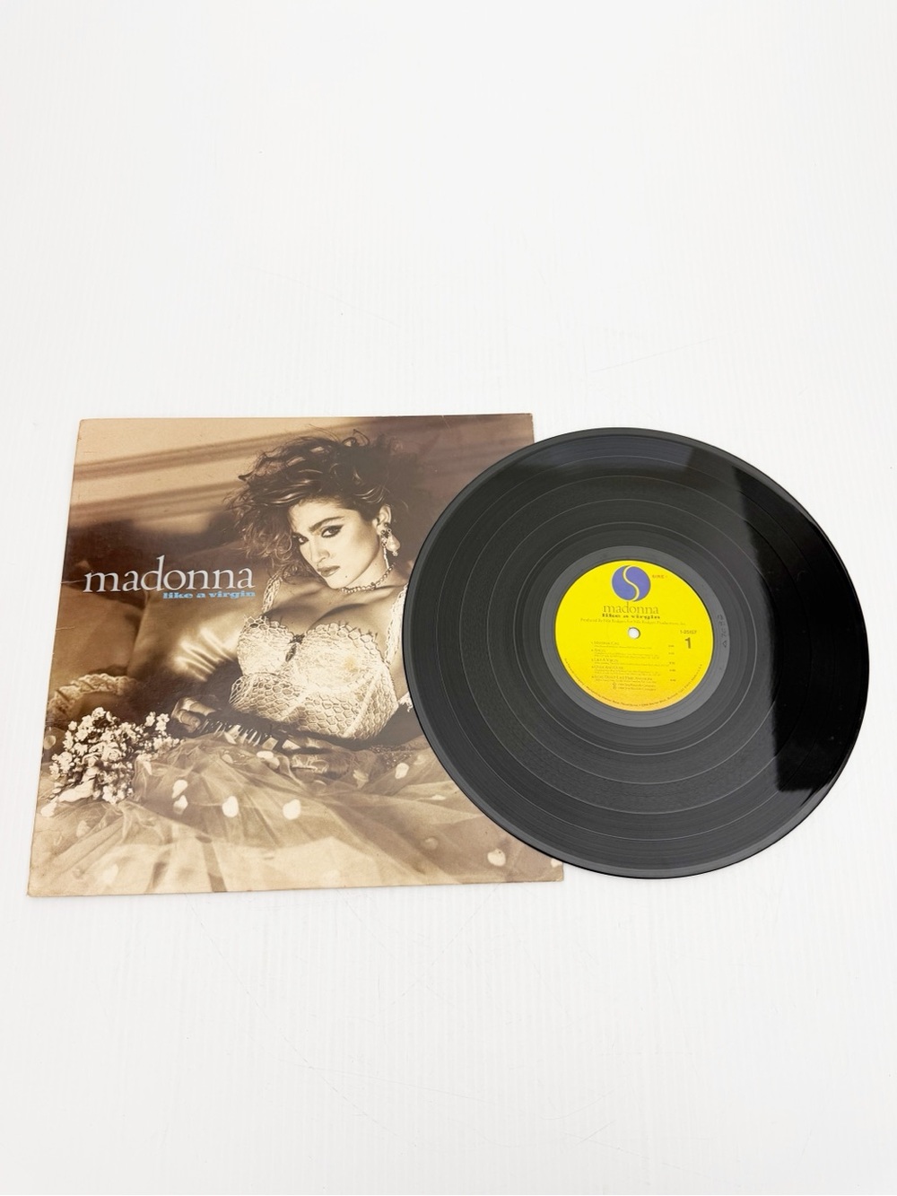 Vintage 1984 Madonna Like a Virgin Sire Vinyl Record LP 1-25157